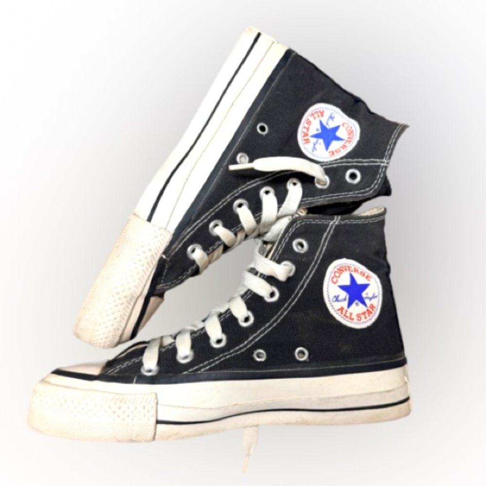 Converse Chuck Taylor All Star high-top sneakers in black canvas 4Y, 6W, 4 Men